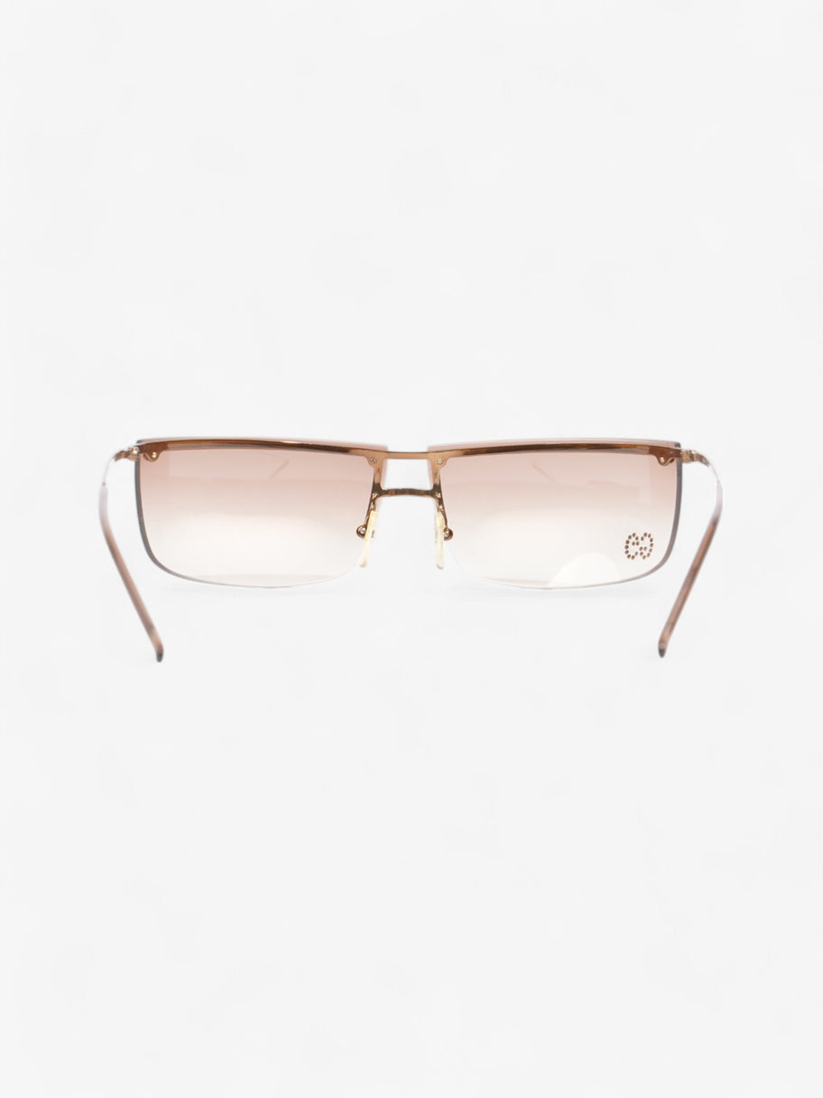 Gucci GG Diamante Sunglasses Brown Acetate Image 3