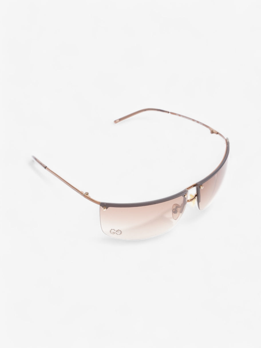 Gucci GG Diamante Sunglasses Brown Acetate Image 6