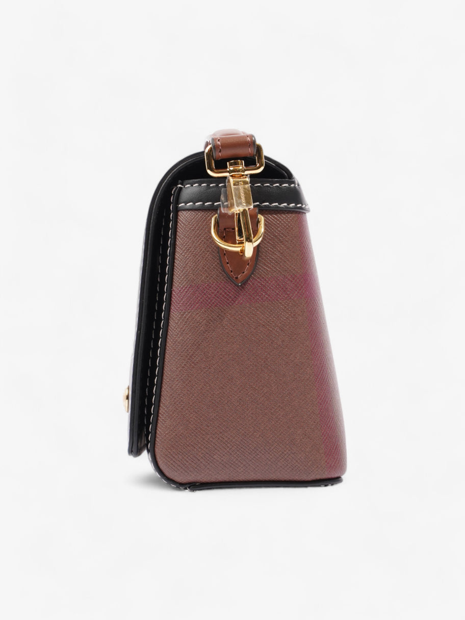 Burberry Elongated Note Dark Birch Brown Canvas Image 3