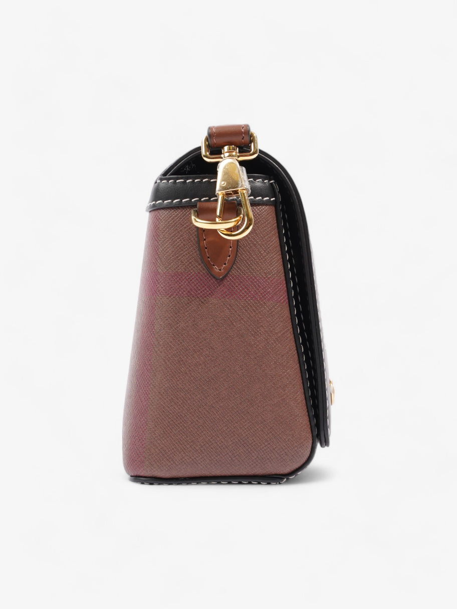 Burberry Elongated Note Dark Birch Brown Canvas Image 5