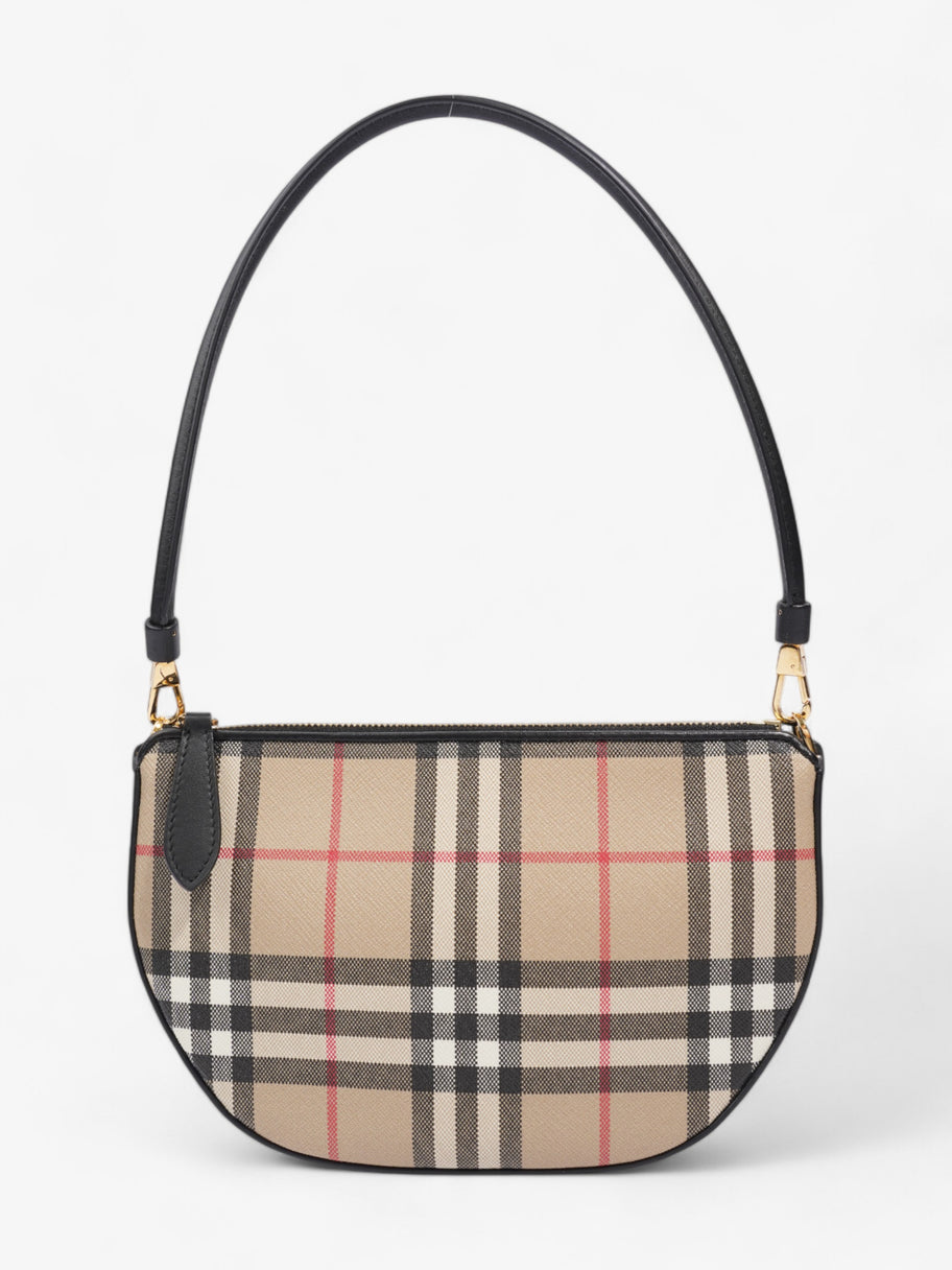 Burberry Olympia House Check / Black Canvas Image 1