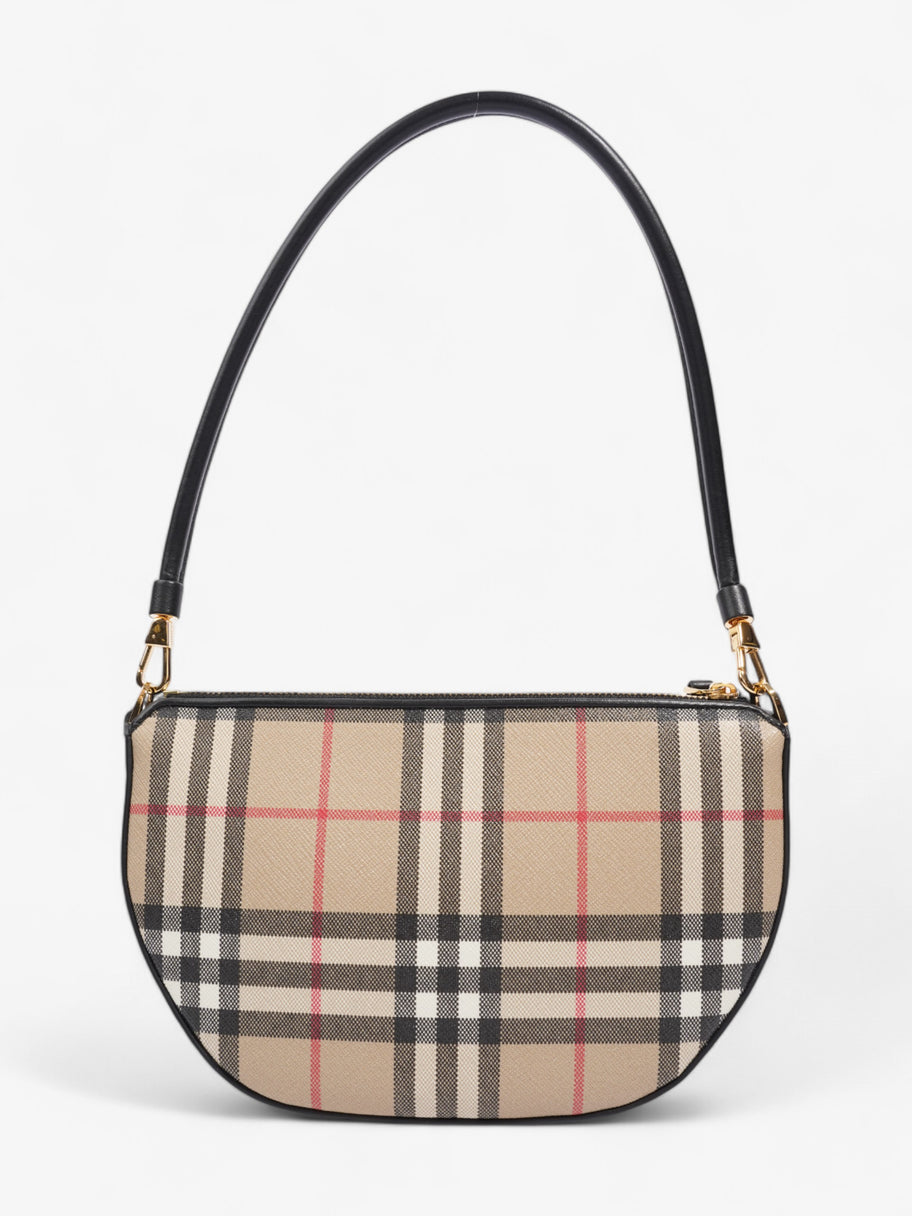 Burberry Olympia House Check / Black Canvas Image 4