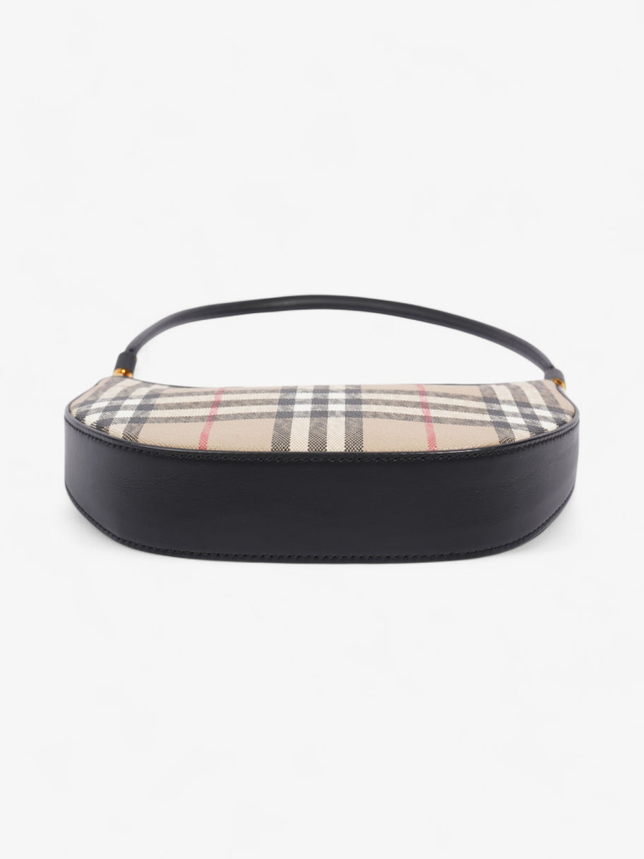 Burberry Olympia House Check / Black Canvas Image 6