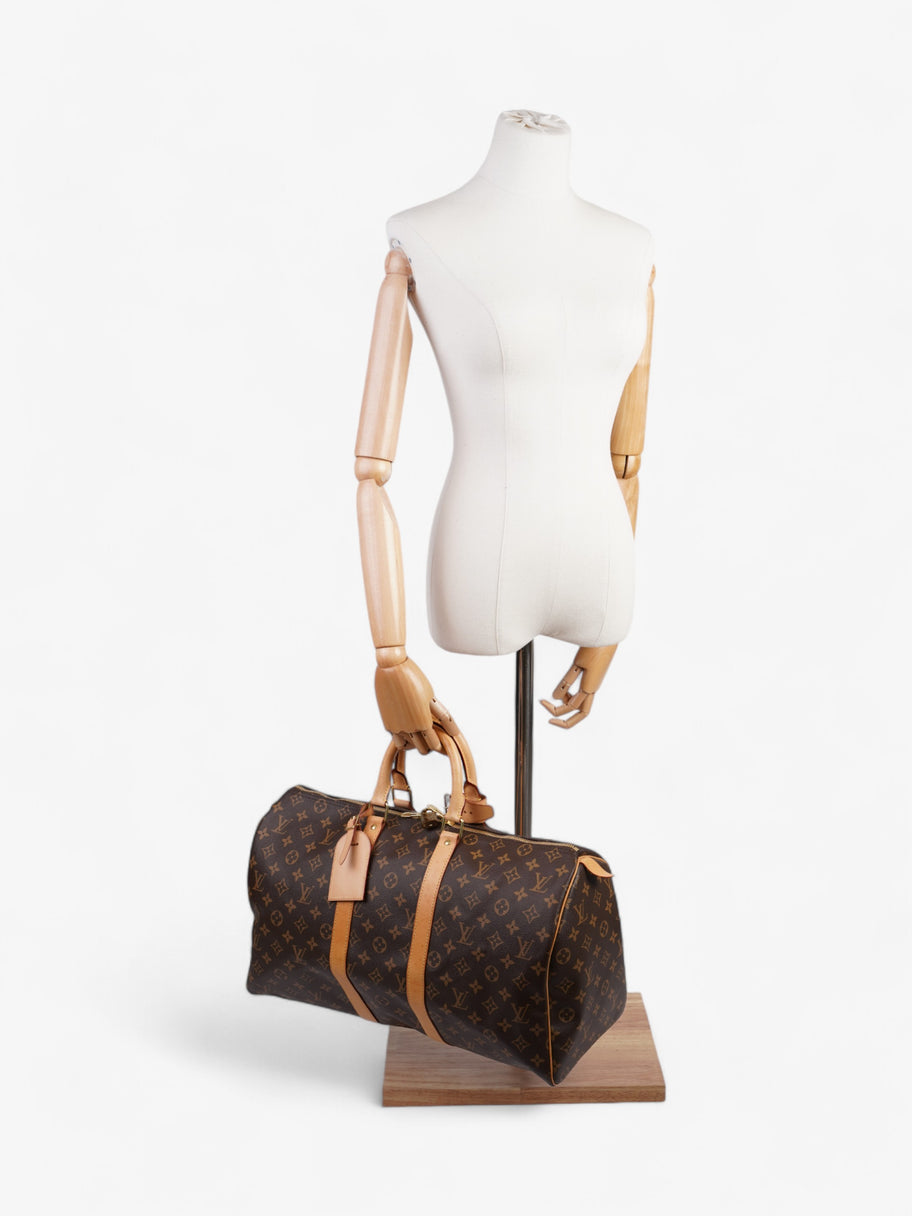 Louis Vuitton Keepall Monogram Coated Canvas 50 Image 2