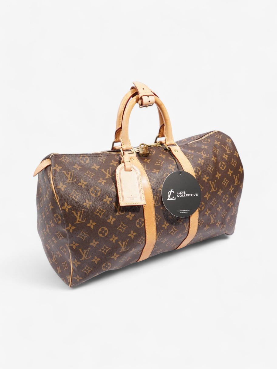 Louis Vuitton Keepall Monogram Coated Canvas 50 Image 10