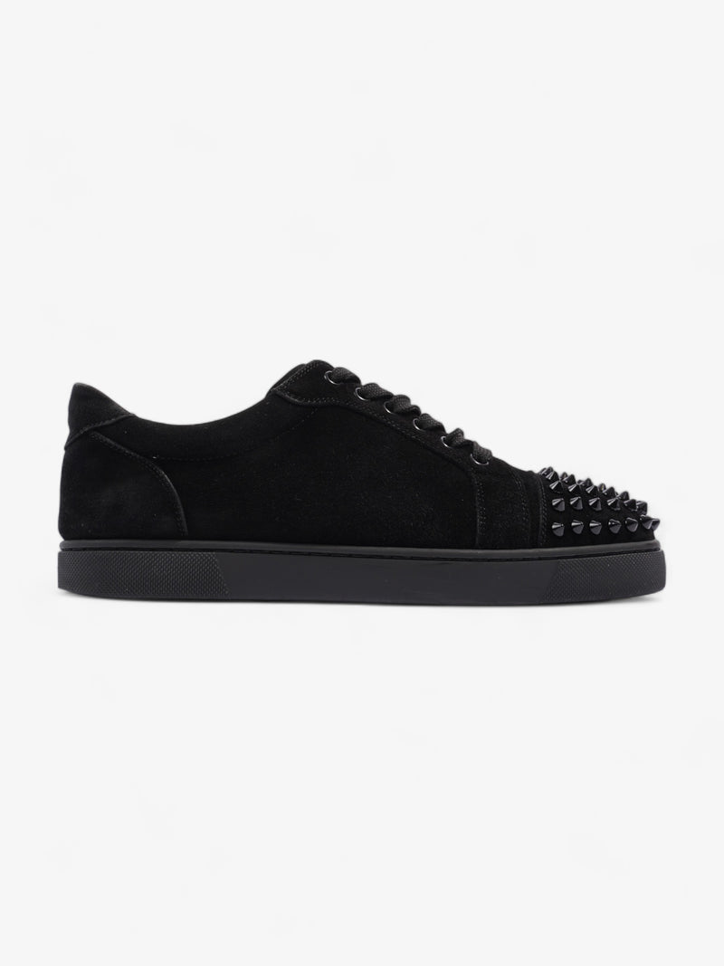  Vieira Spikes Flat Black Suede EU 38 UK 5