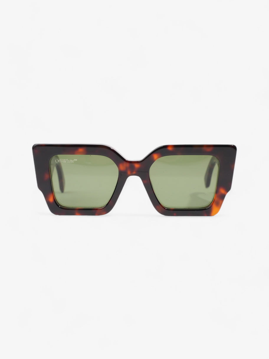 Off White Catalina Sunglasses Havana Brown Acetate 145mm Image 1