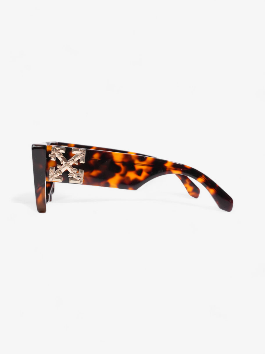 Off White Catalina Sunglasses Havana Brown Acetate 145mm Image 2