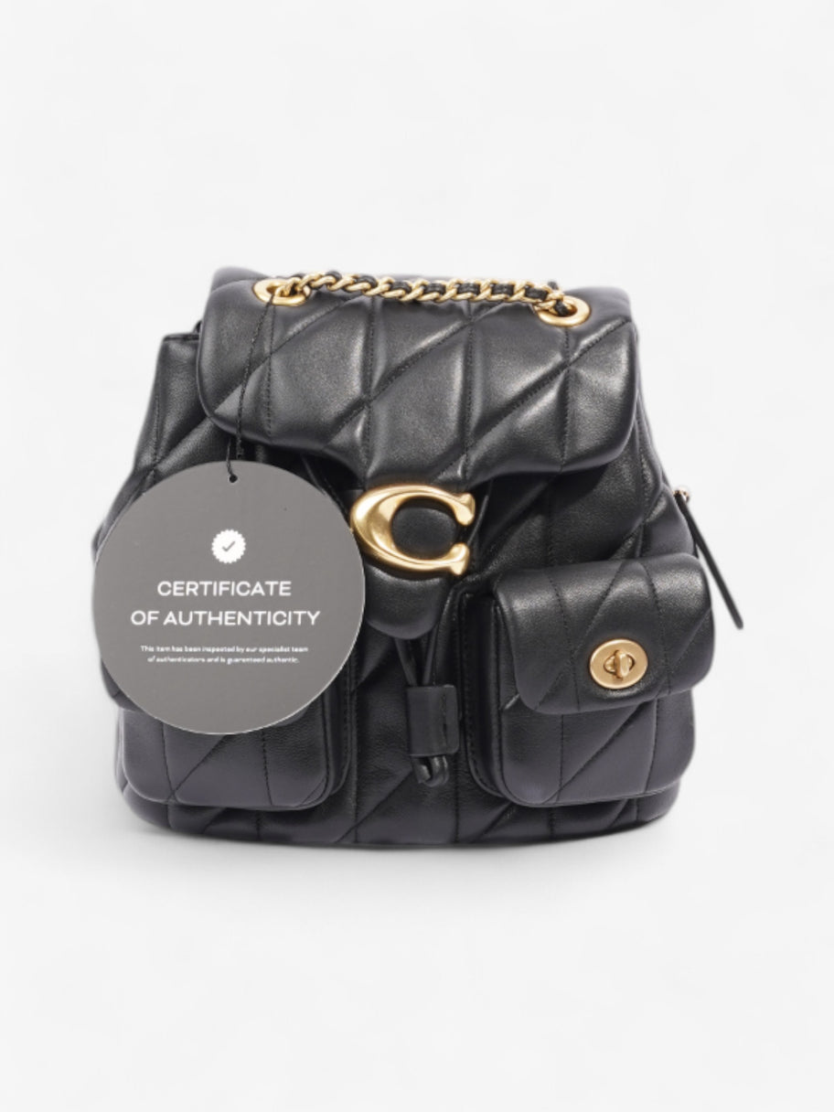 Coach Tabby Backpack Black Leather Image 8