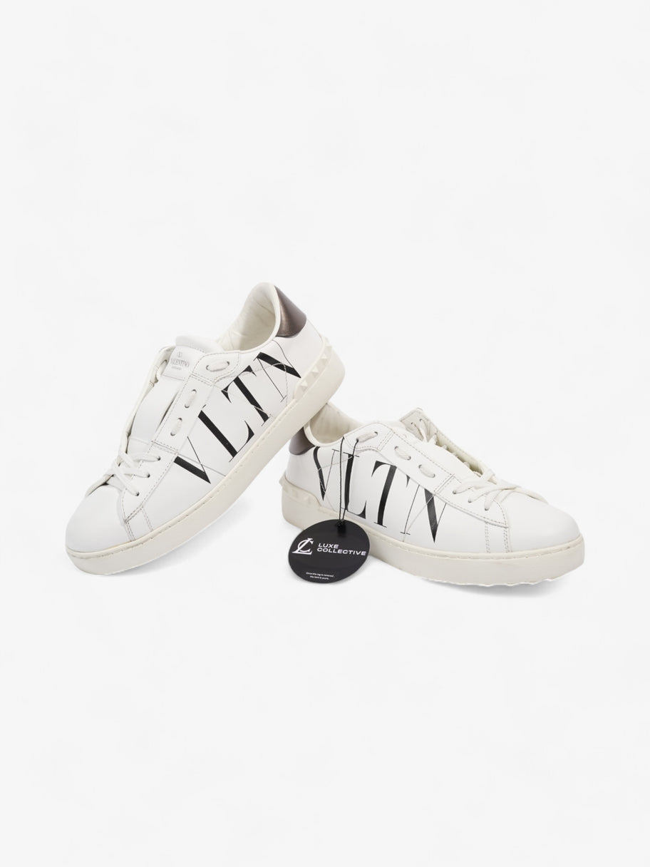 Valentino VLTN Open Sneakers White / Black Leather EU 41.5 UK 7.5 Image 10