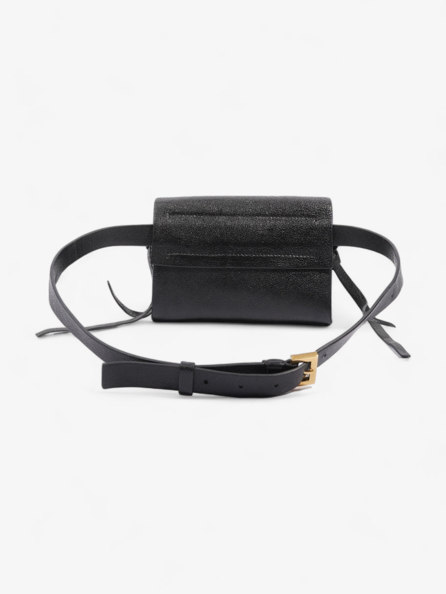 VRING Crossbody Bag Black Leather Image 4