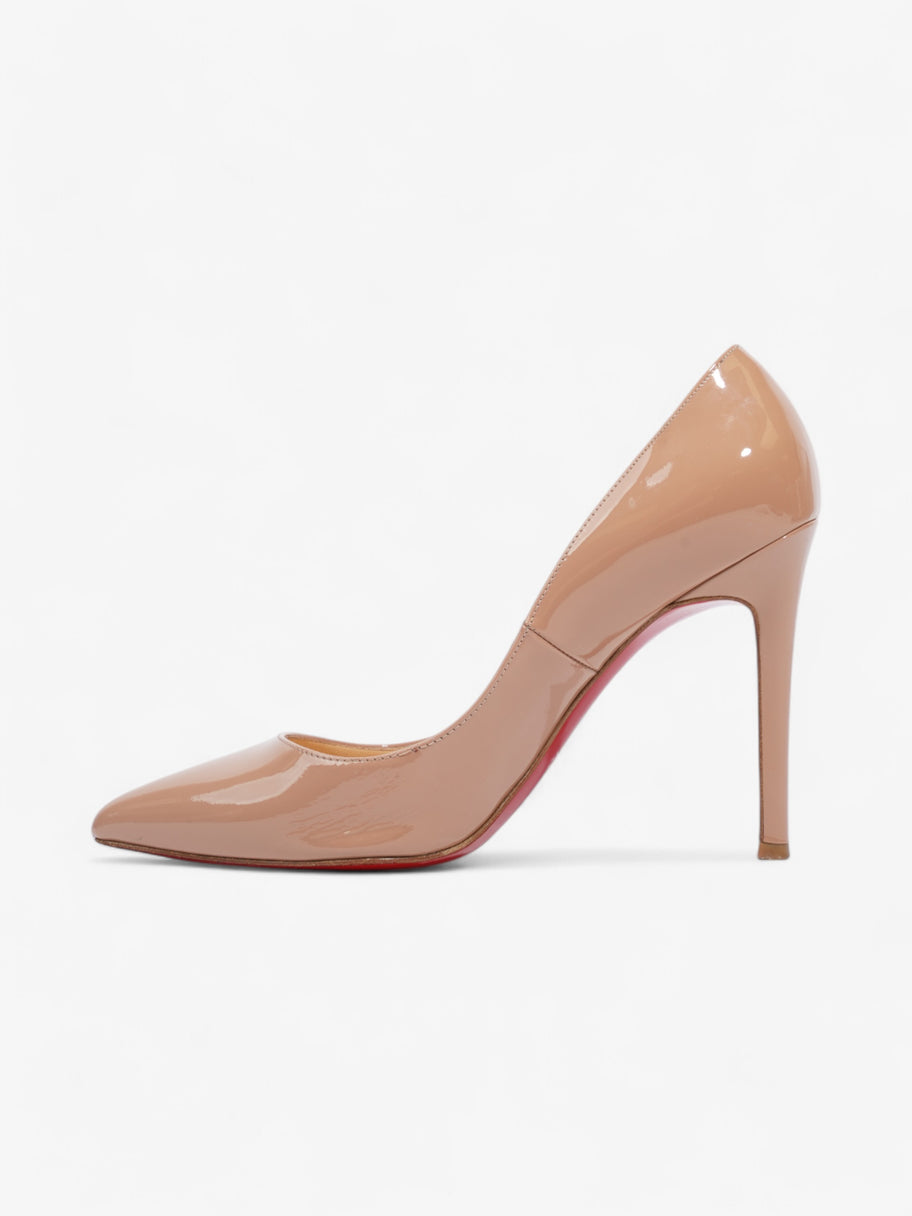 Christian Louboutin Pigalle 100 Nude Patent Leather EU 37.5 UK 4.5 Image 3