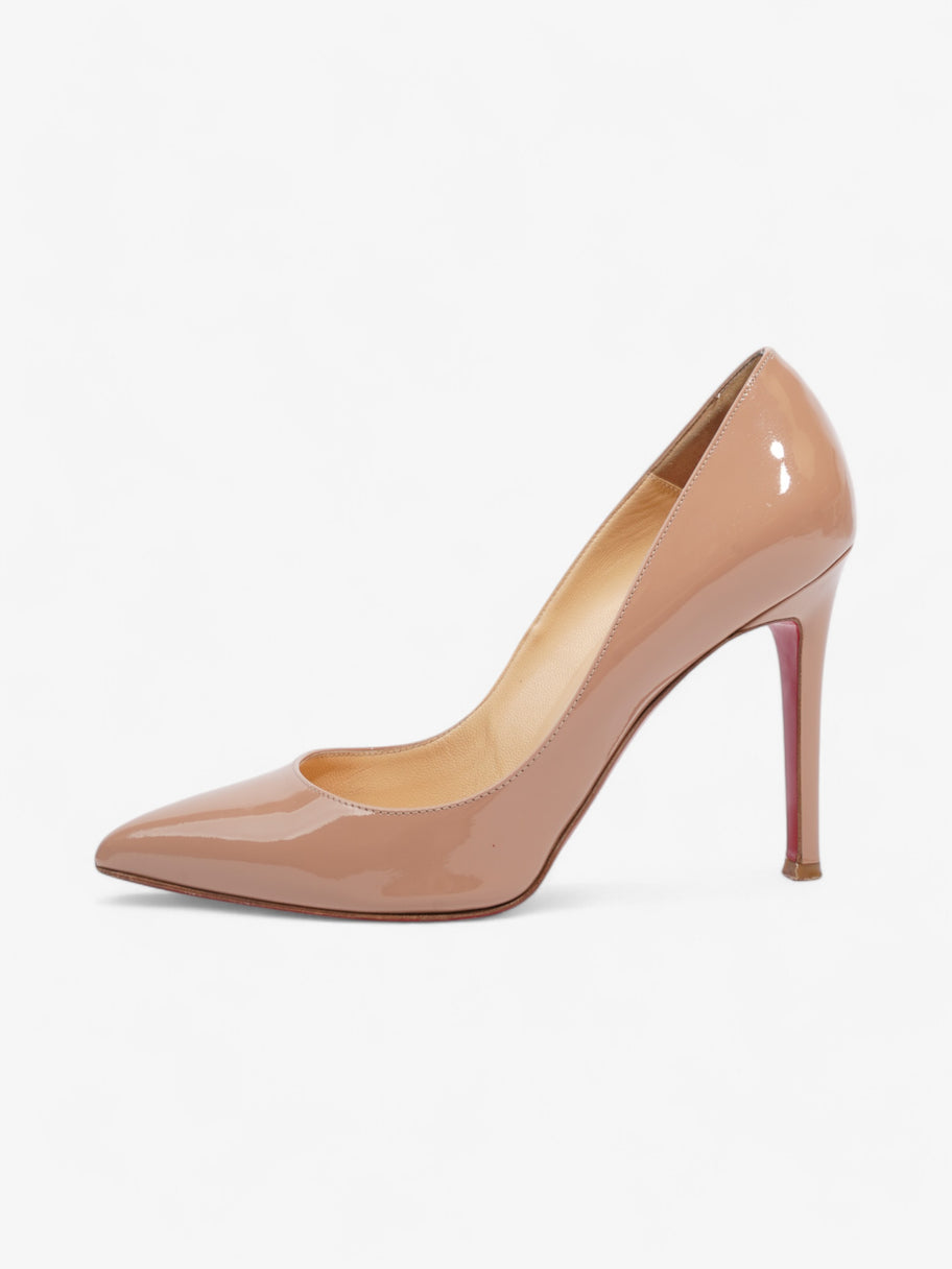 Christian Louboutin Pigalle 100 Nude Patent Leather EU 37.5 UK 4.5 Image 5