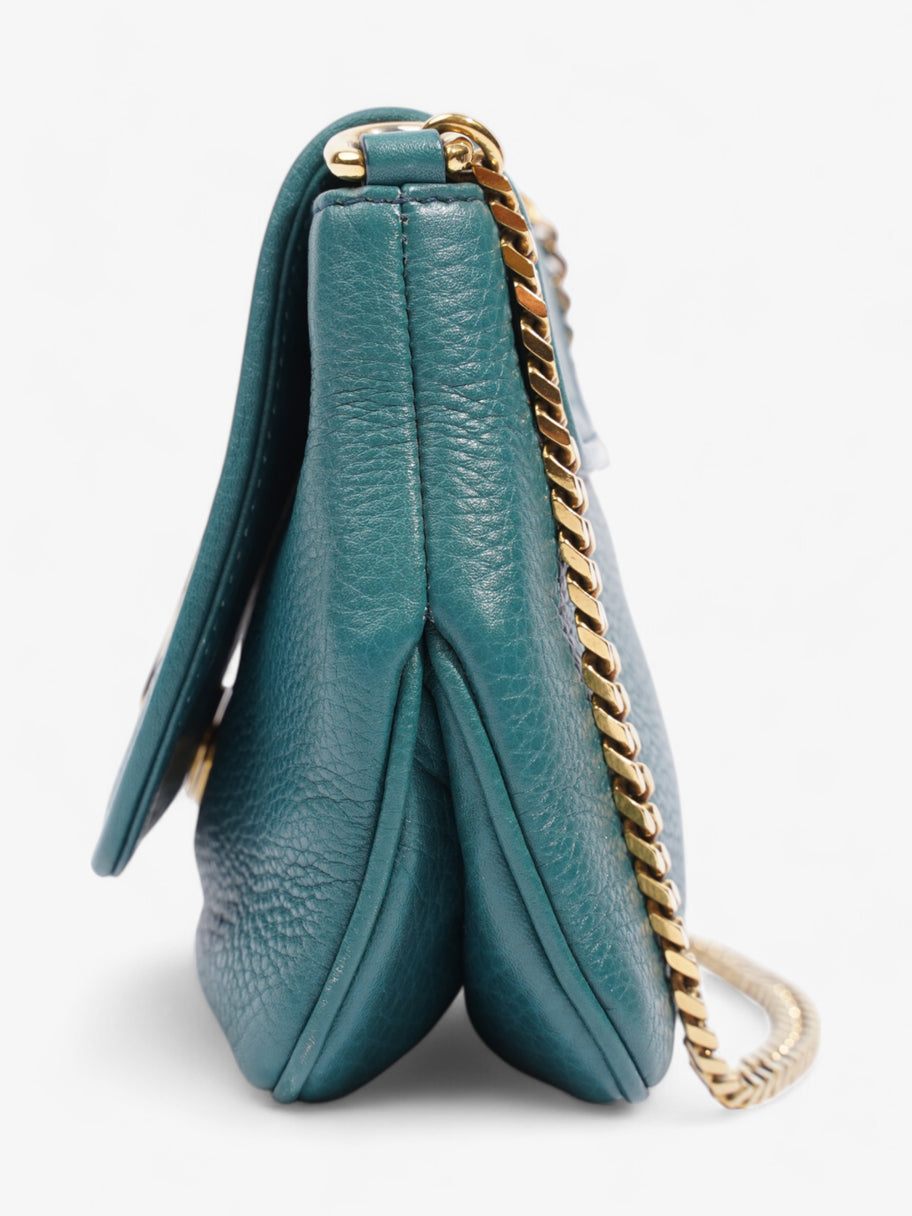 Gucci 1973 Crossbody Teal Leather Image 3