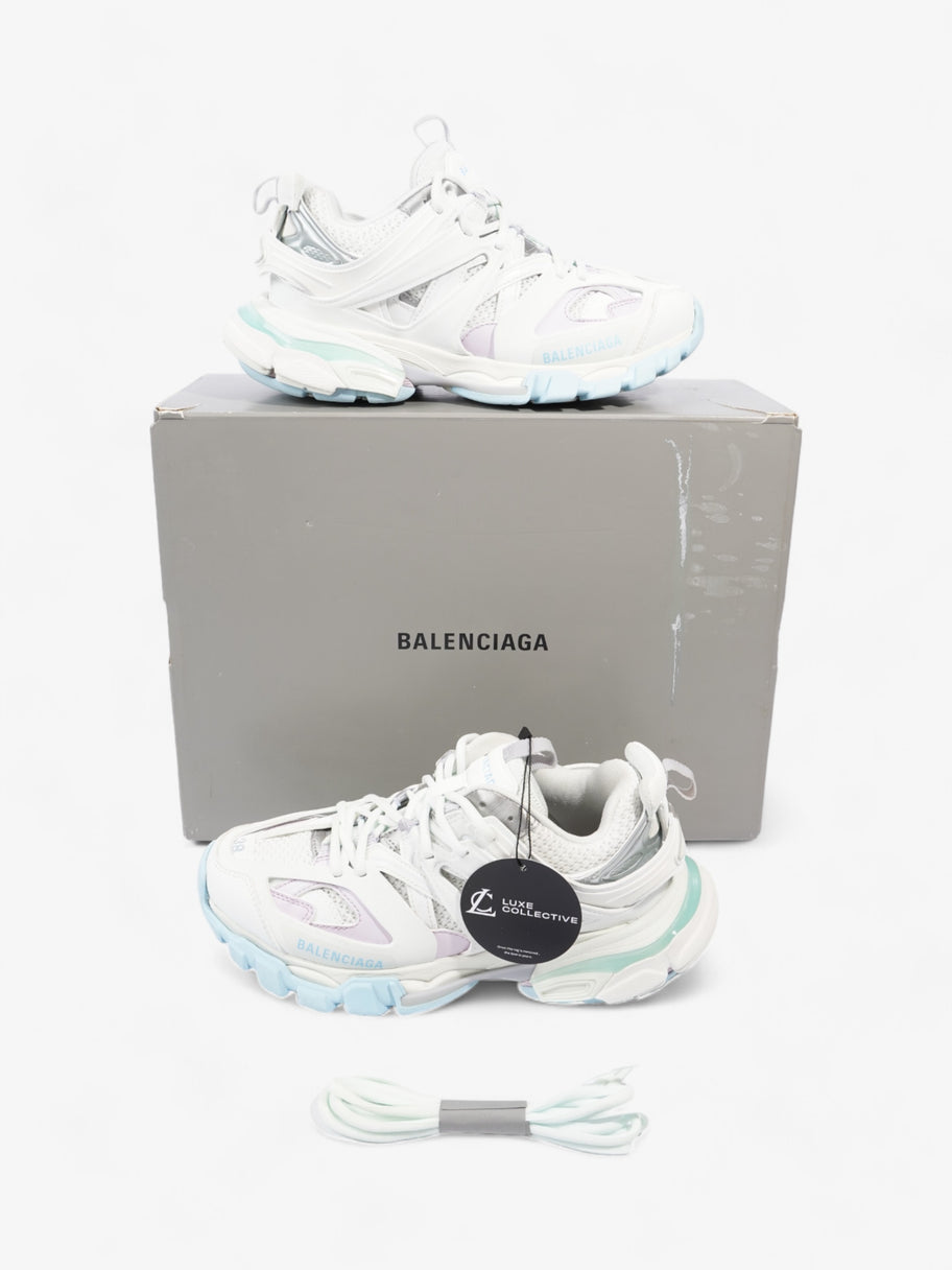 Balenciaga Track  White / Pink / Blue Mesh EU 38 UK 5 Image 10