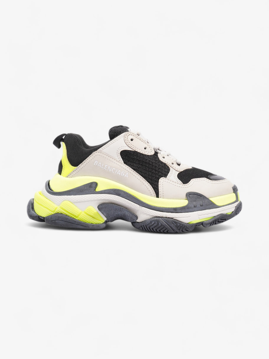 Balenciaga Triple S Black / Beige / Yellow Mesh EU 39 UK 5 Image 1