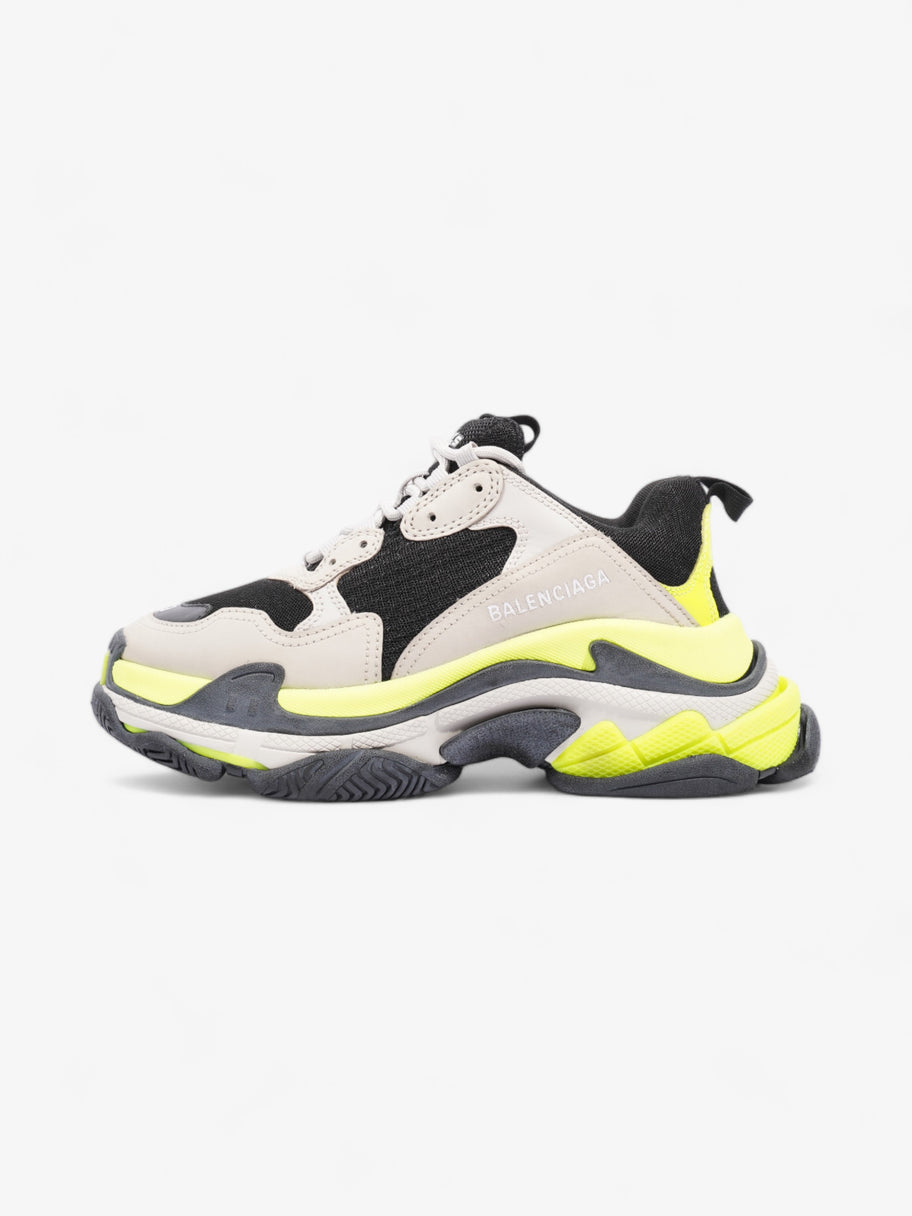 Balenciaga Triple S Black / Beige / Yellow Mesh EU 39 UK 5 Image 5