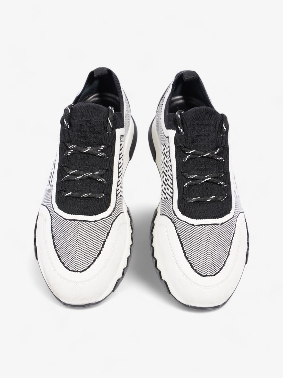 Hermes Addict Sneakers Black / White Knit EU 39.5 UK 5.5 Image 8