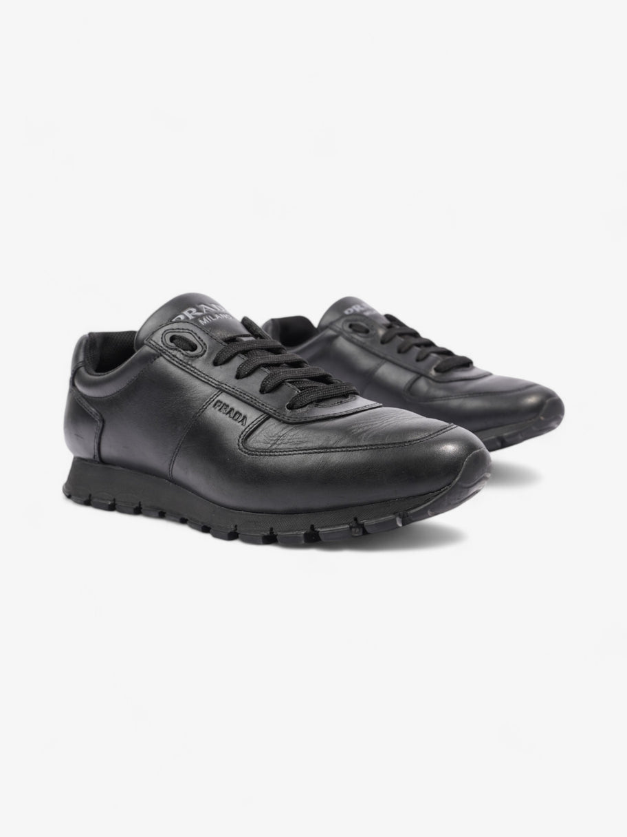 Prada Runners Black Leather EU 41 UK 7 Image 2