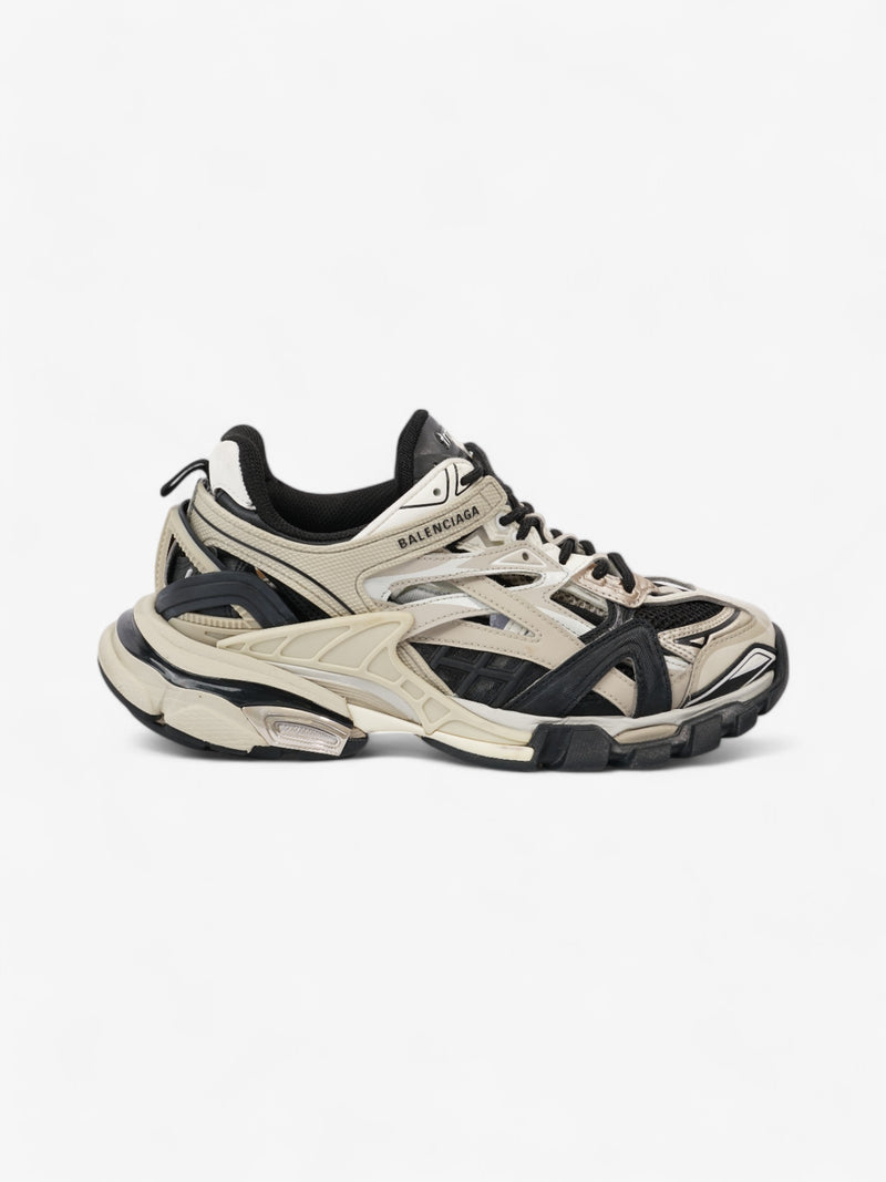  Balenciaga Track 2.0 Beige  / Black / White Mesh EU 39 UK 6