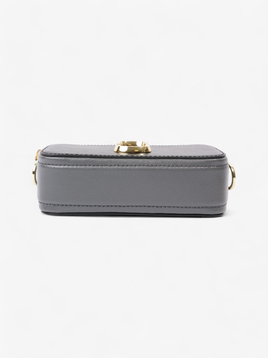 Marc Jacobs The Snapshot Bag Black / White / Grey Leather Image 6