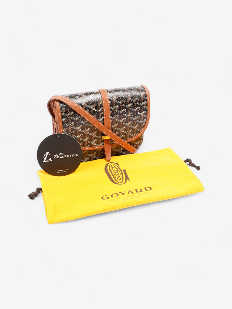 Goyard Belvedere Black / Tan Canvas PM Image 10