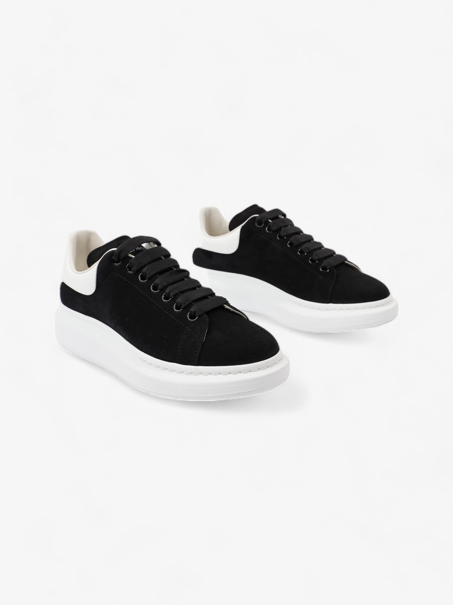 Alexander McQueen Oversized Sneakers Black / White Velvet EU 40 UK 6 Image 2