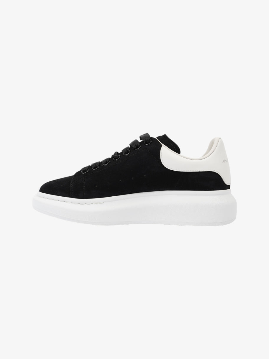 Alexander McQueen Oversized Sneakers Black White Velvet EU 40 UK 6 Luxe Collective