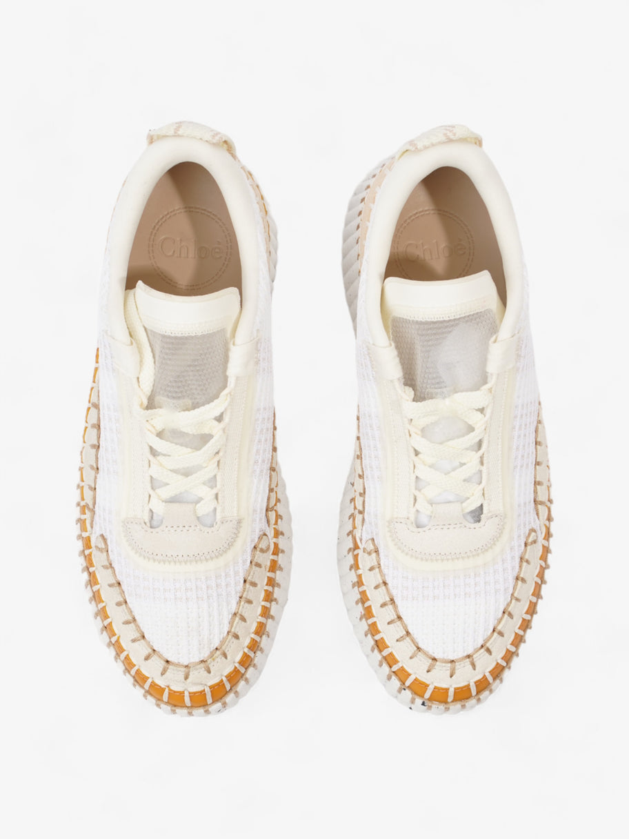 Chloe Nama Sneakers White / Cream / Beige  Mesh EU 39 UK 6 Image 8