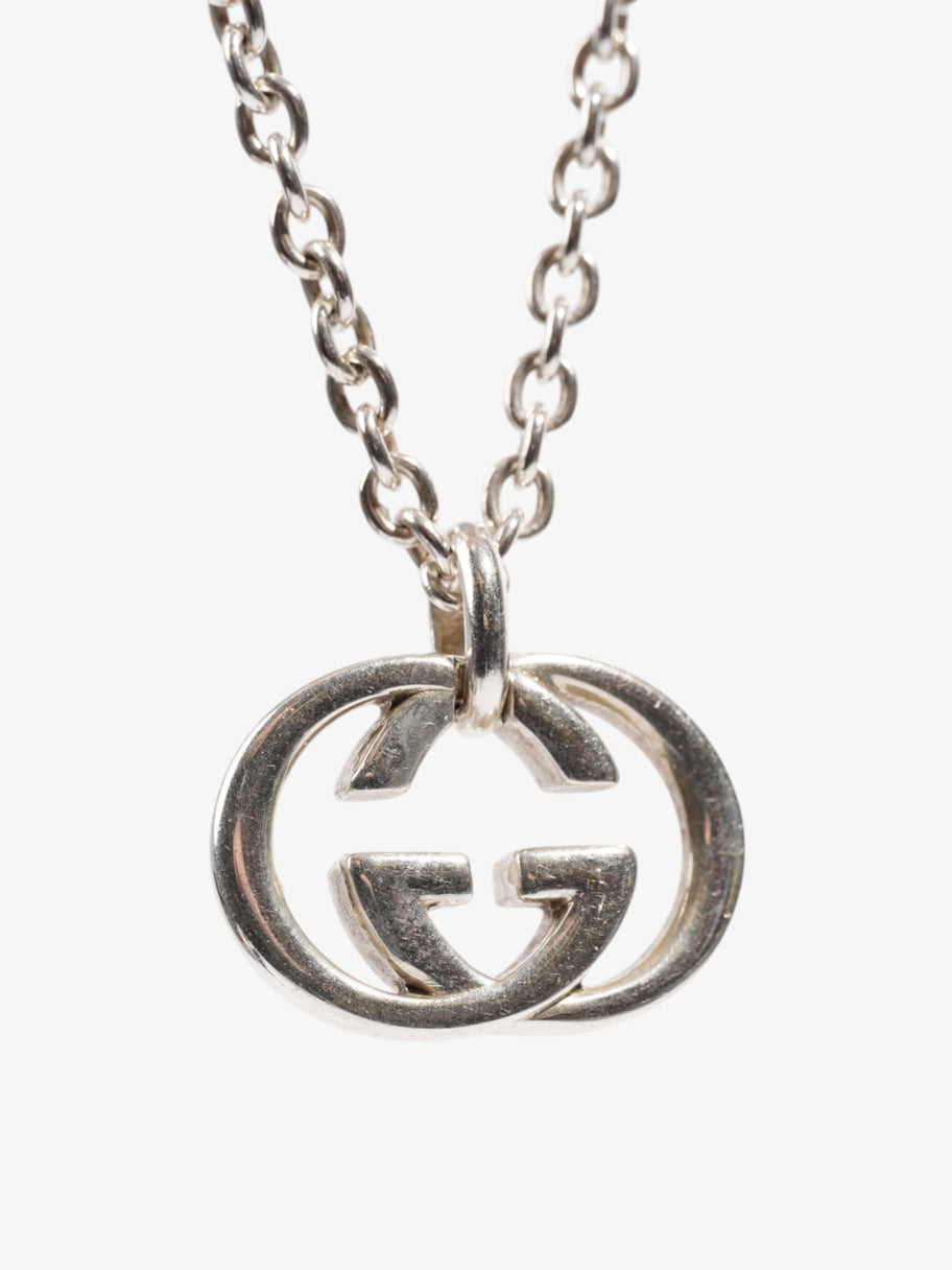 Gucci Interlocking G Necklace Silver Silver Sterling Image 3