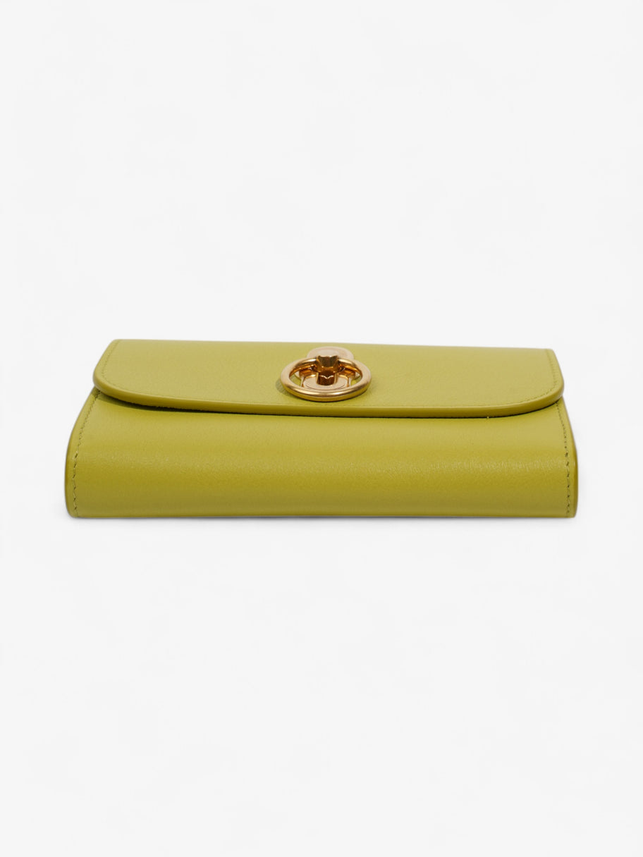 Mulberry Amberley Wallet Meadow Green / Gold Calfskin Leather Medium Image 5