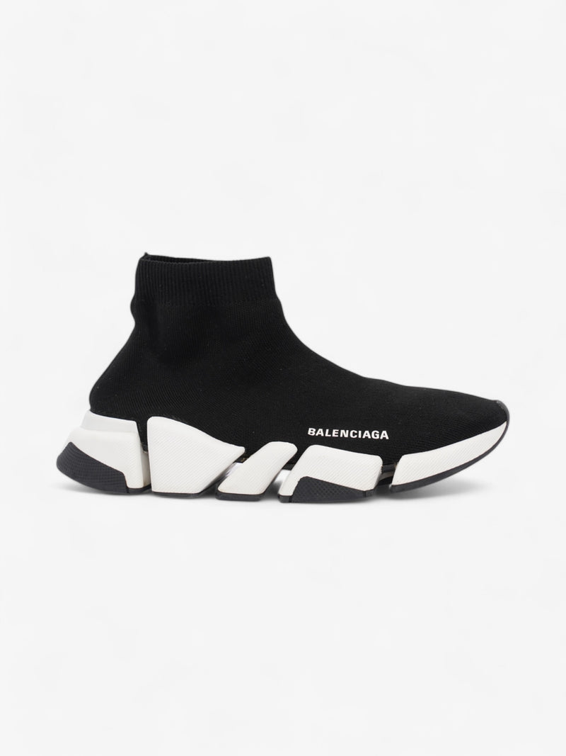  Balenciaga Speed 2.0 Black / White Cotton EU 39 UK 6