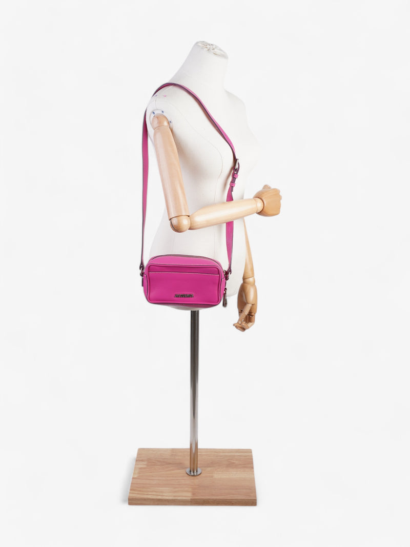  Jacquemus Le Baneto Hot Pink Leather