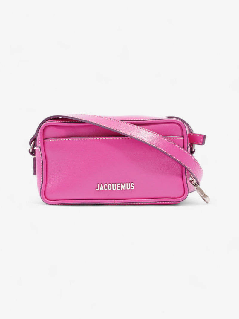  Jacquemus Le Baneto Hot Pink Leather