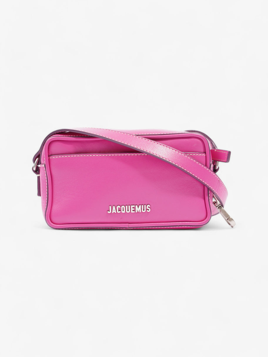 Jacquemus Le Baneto Hot Pink Leather Image 1