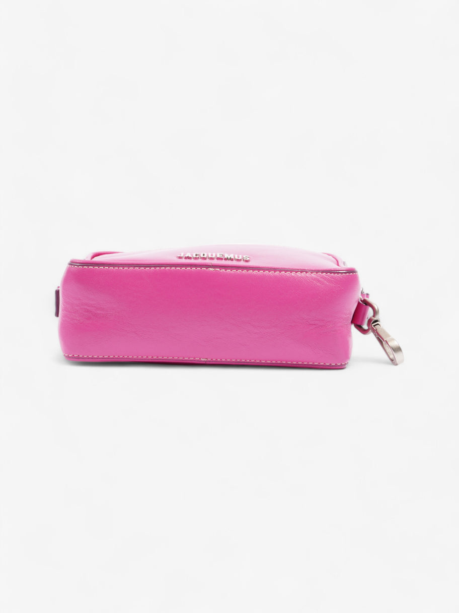 Jacquemus Le Baneto Hot Pink Leather Image 6