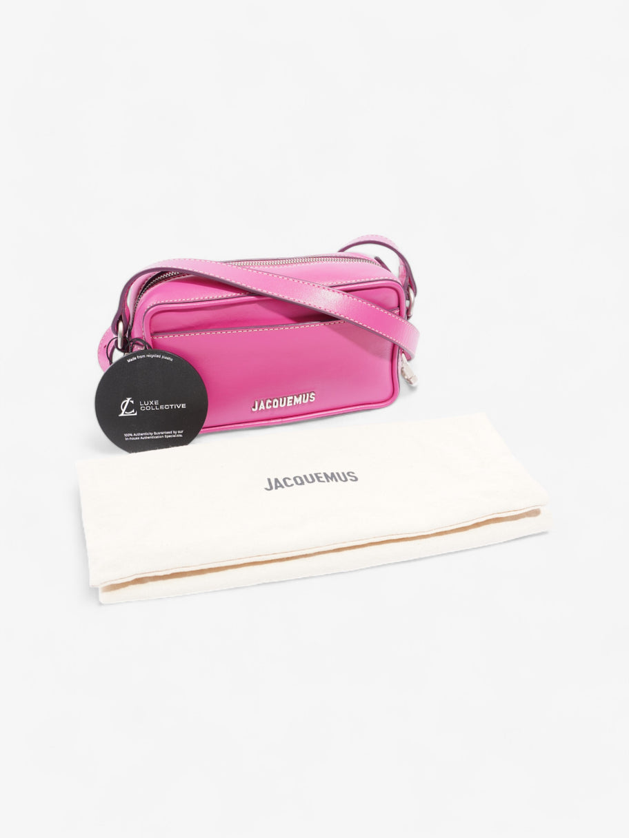 Jacquemus Le Baneto Hot Pink Leather Image 10