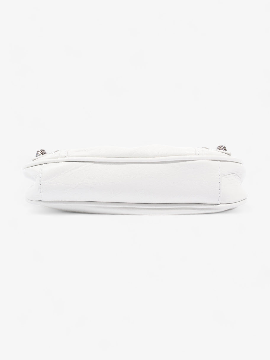 Le Cagole Mini Bag With Chain White Lambskin Leather Image 6