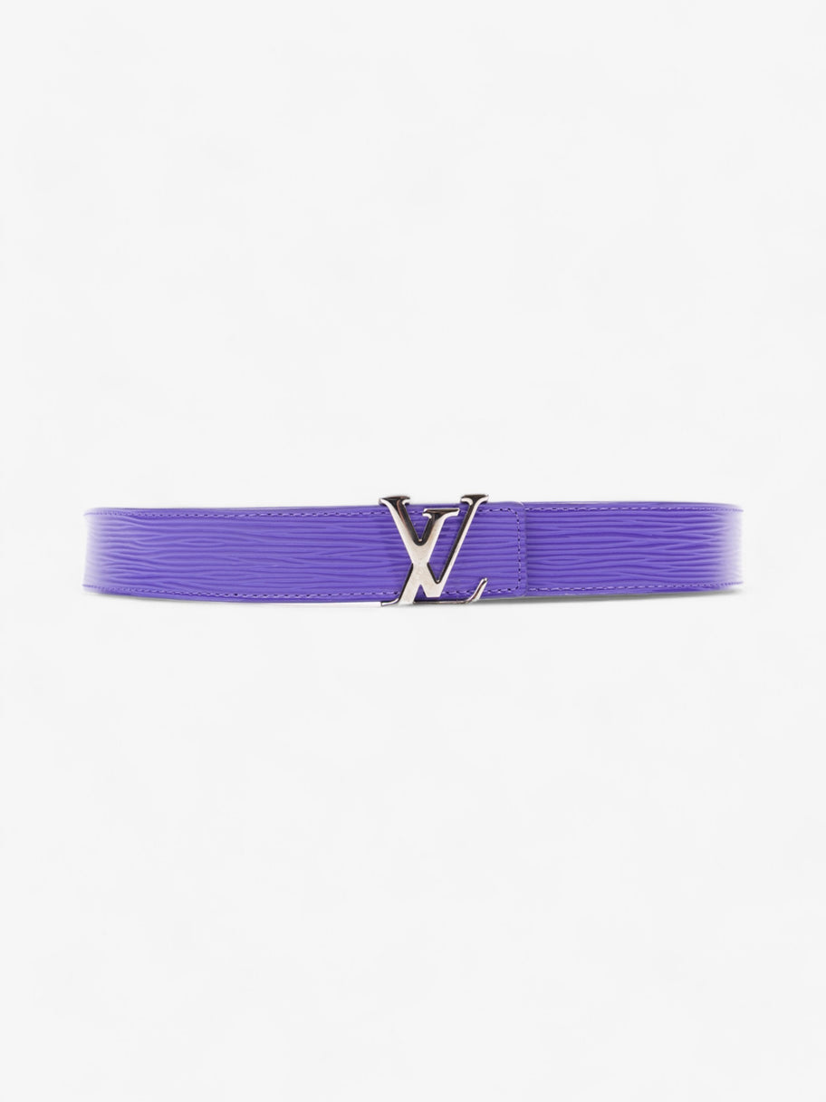 Louis Vuitton LV Initials Belt Purple Epi Leather 85cm 34