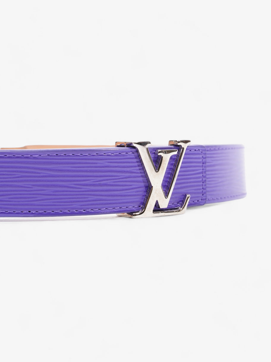 Louis Vuitton LV Initials Belt Purple Epi Leather 85cm 34