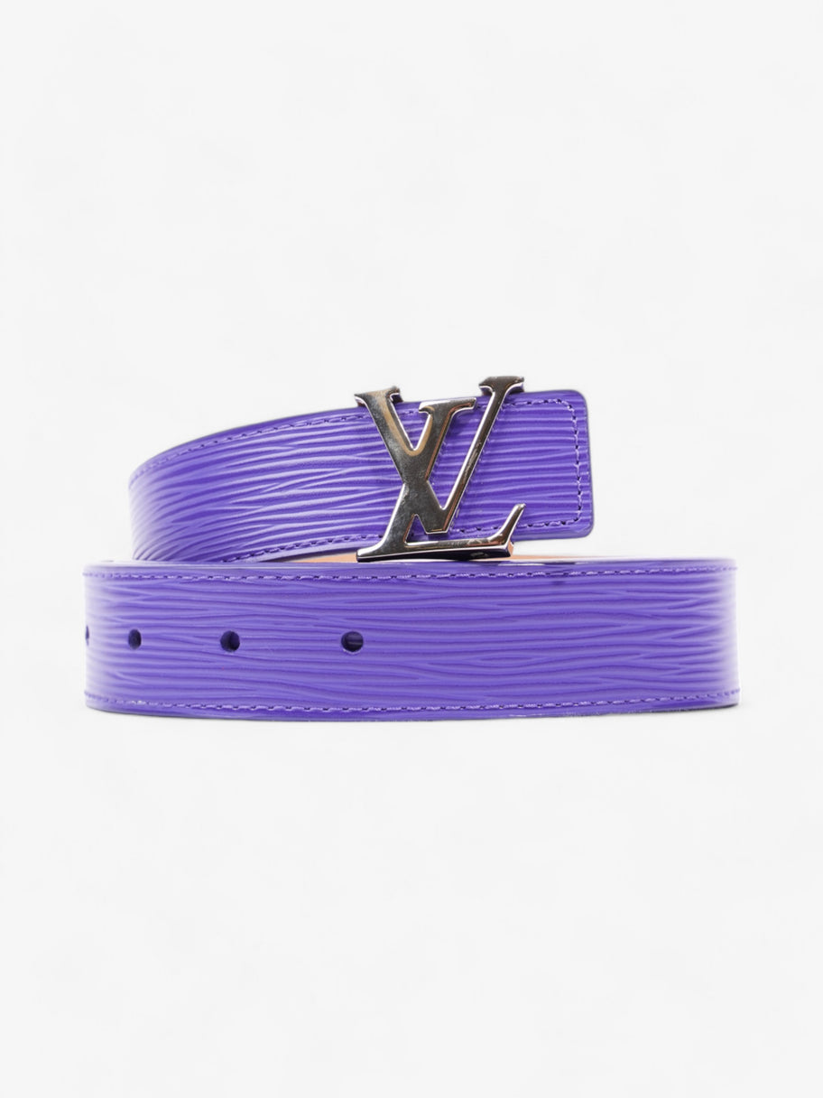 Louis Vuitton LV Initials Belt Purple Epi Leather 85cm 34