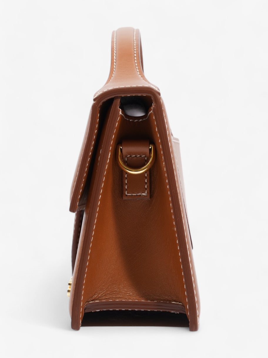 Jacquemus Le Grand Bambino Brown Leather Image 3