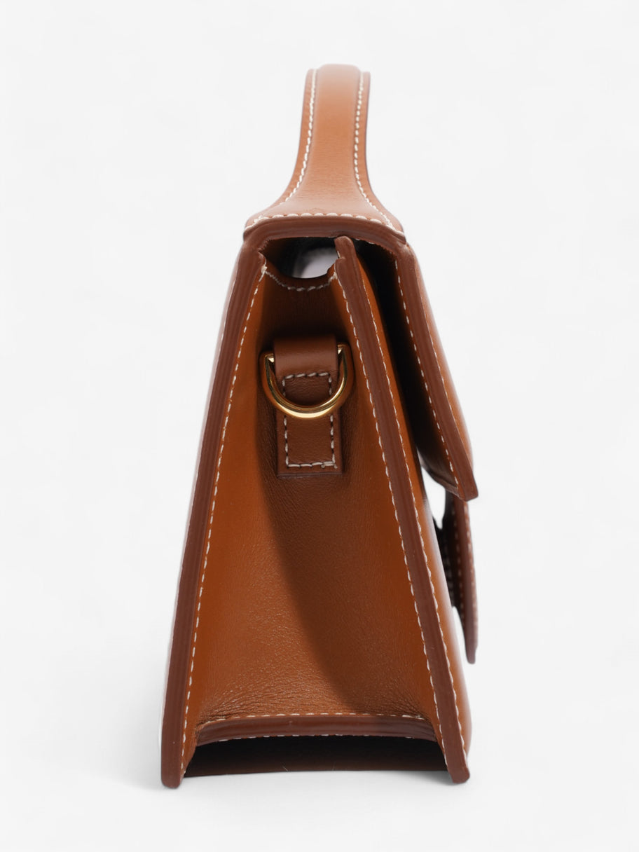 Jacquemus Le Grand Bambino Brown Leather Image 5