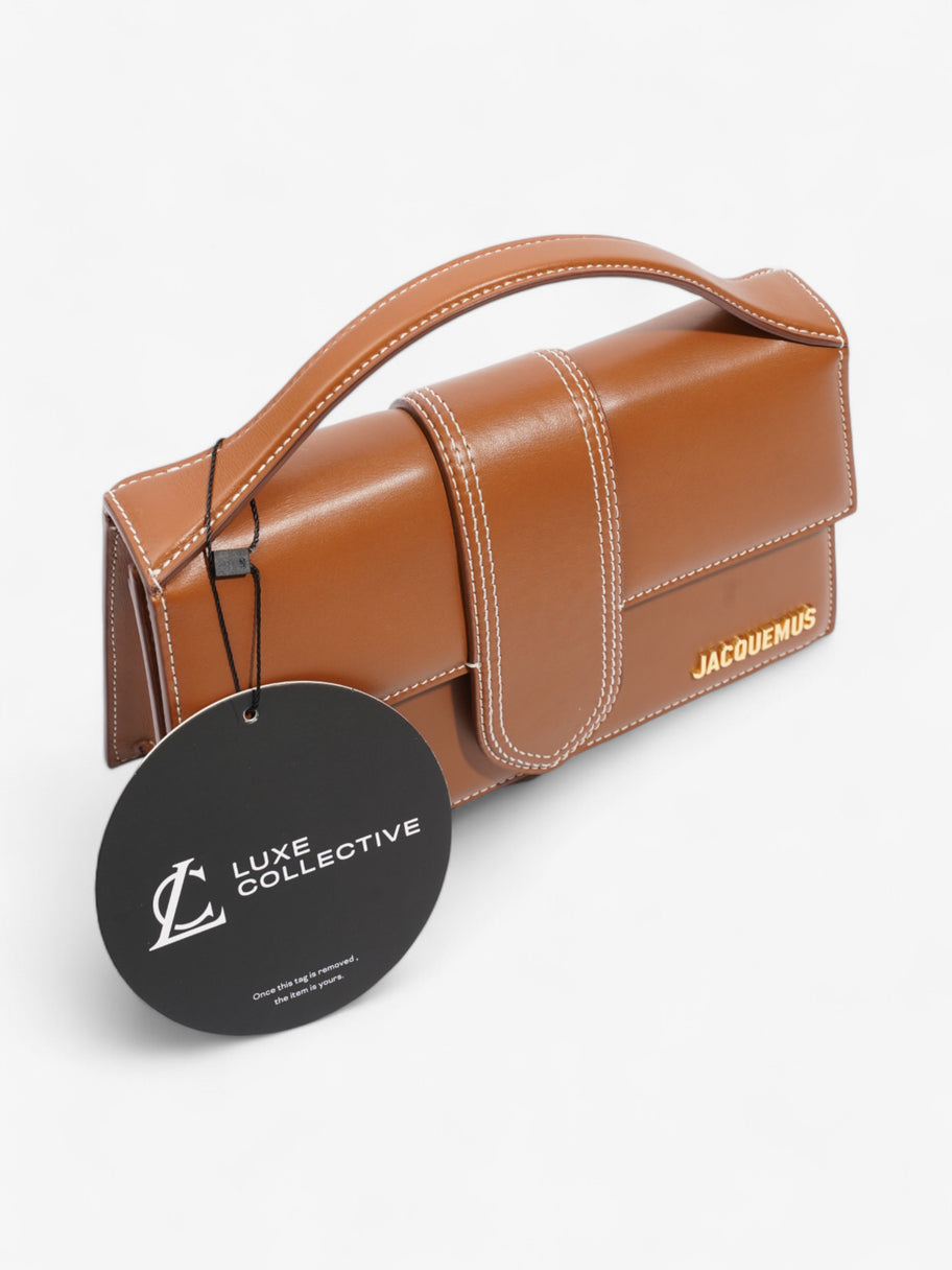 Jacquemus Le Grand Bambino Brown Leather Image 9