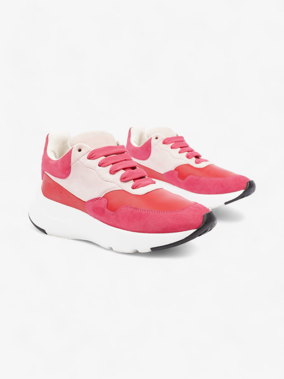 Alexander McQueen Runner Mcqueen Sneakers Red / Pink  Suede EU 38.5 UK 5.5 Image 2