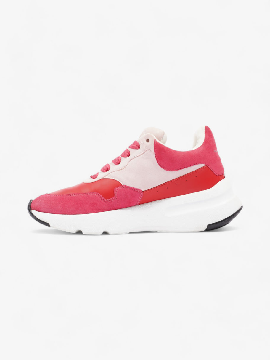 Alexander McQueen Runner Mcqueen Sneakers Red / Pink  Suede EU 38.5 UK 5.5 Image 3