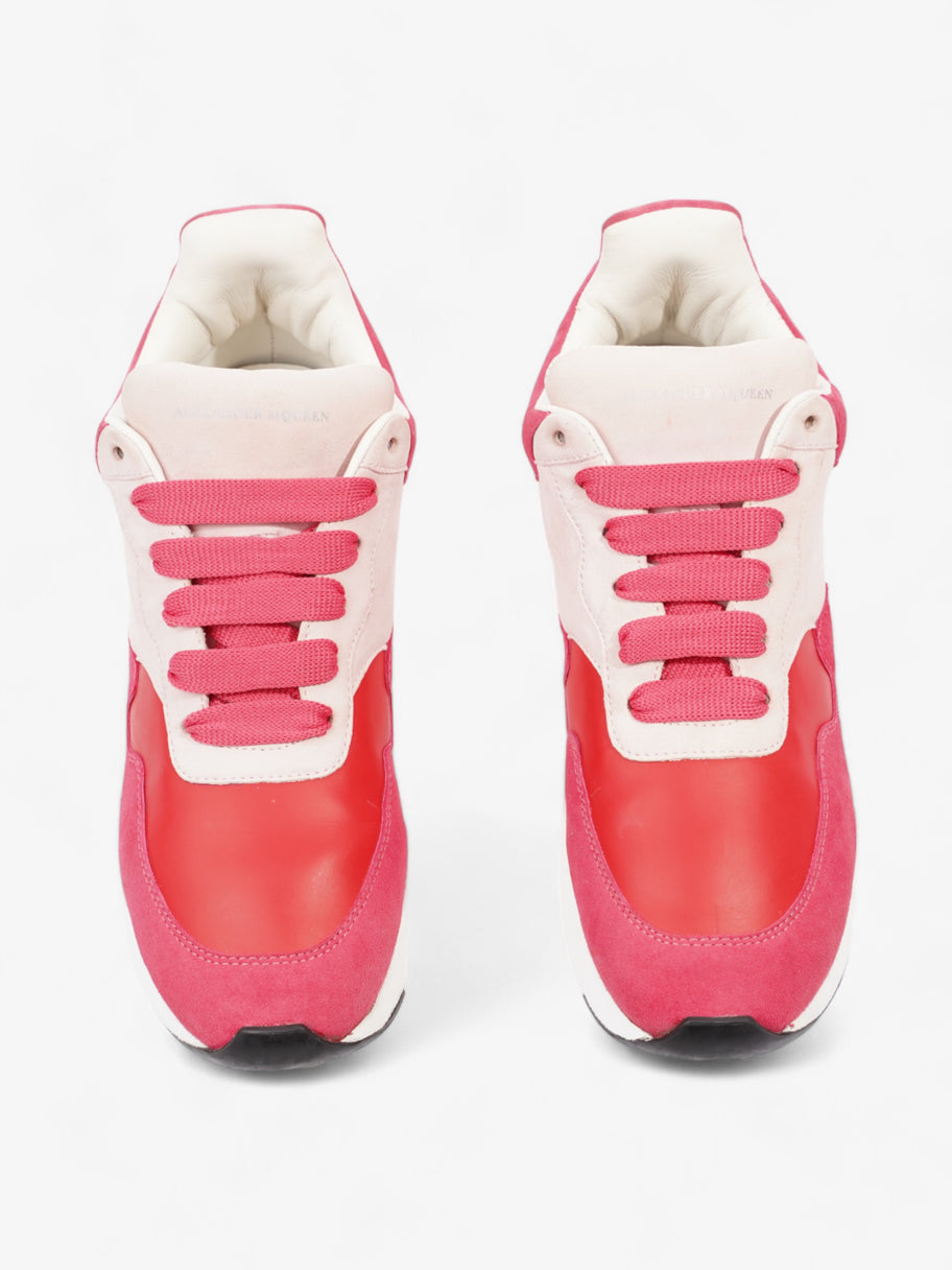 Alexander McQueen Runner Mcqueen Sneakers Red / Pink  Suede EU 38.5 UK 5.5 Image 8