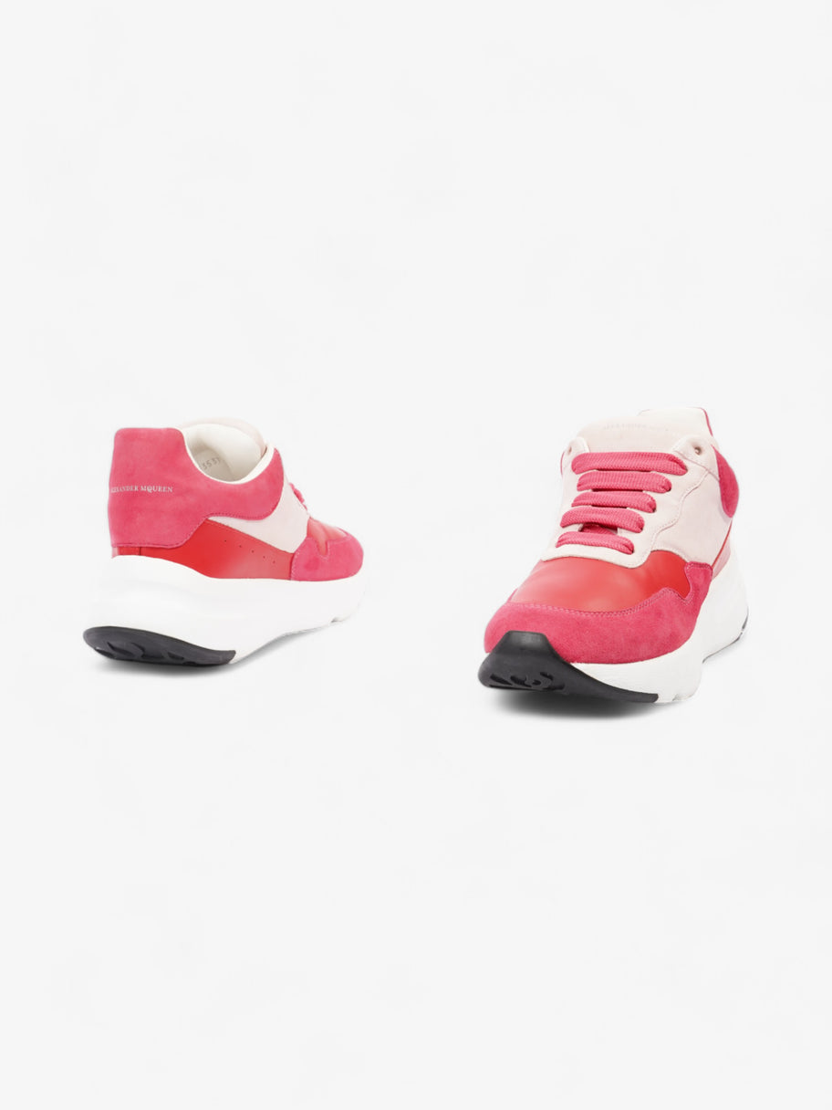 Alexander McQueen Runner Mcqueen Sneakers Red / Pink  Suede EU 38.5 UK 5.5 Image 9