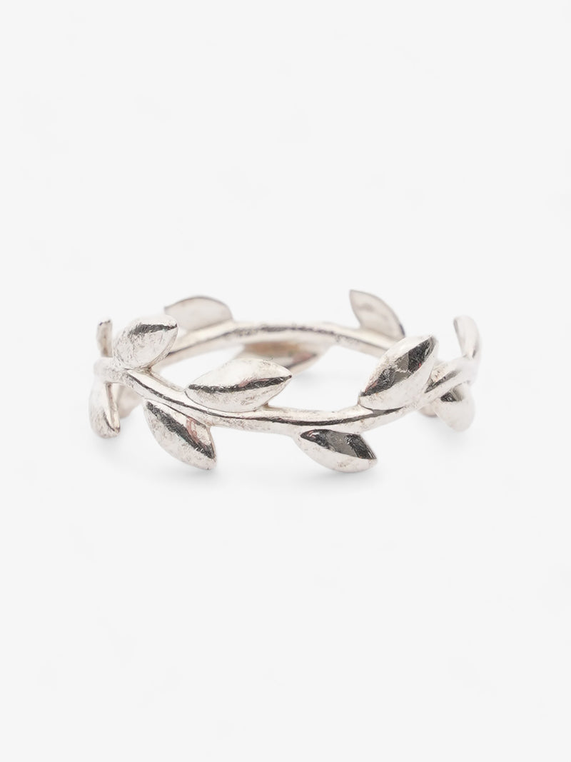  Olive Leaf Band Ring Silver Silver Sterling 12cm