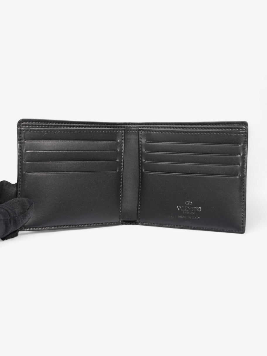 Valentino VLTN Wallet Black / White Leather Image 4